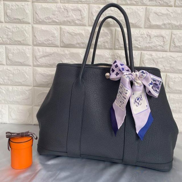 Hermes(エルメス)の正規品☆HERMES ガーデンパーティーPM ネゴンダ エルメスツイリー付き♪ レディースのバッグ(トートバッグ)の商品写真