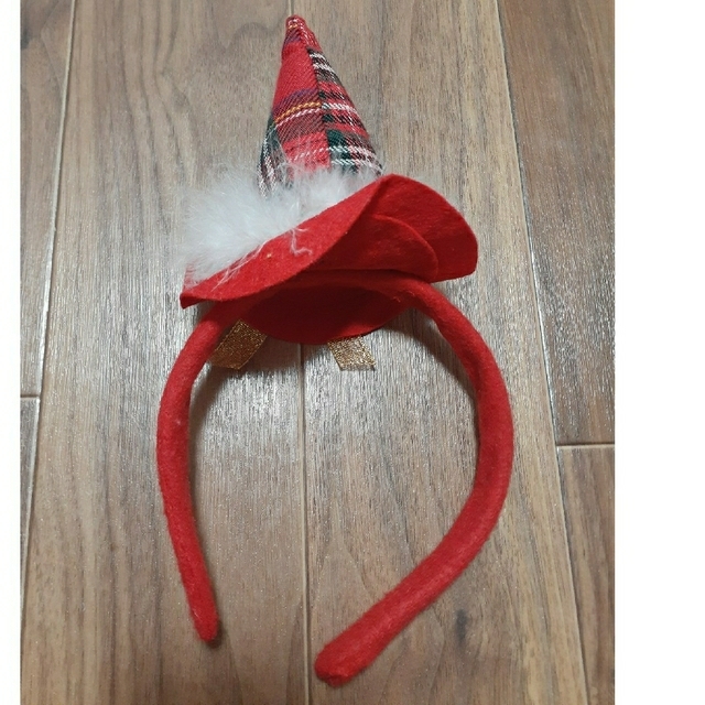 サンタクロース帽子＋クリスマスカチューシャ エンタメ/ホビーのコスプレ(小道具)の商品写真