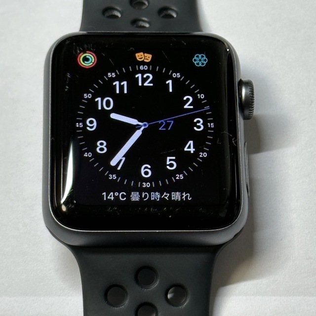 Apple Watch(アップルウォッチ)のAPPLE WATCH3 NIKE+ 42mm MQL42J/A GPS スマホ/家電/カメラのスマートフォン/携帯電話(その他)の商品写真