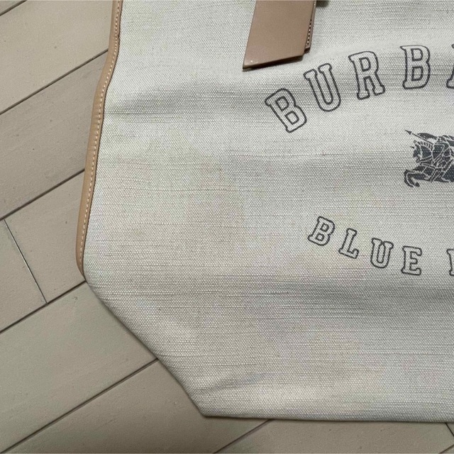 BURBERRY BLUE LABEL(バーバリーブルーレーベル)のバーバリー ブルーレーベル　帆布トートバッグ レディースのバッグ(トートバッグ)の商品写真