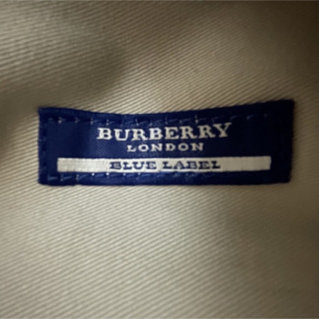 BURBERRY BLUE LABEL(バーバリーブルーレーベル)のバーバリー ブルーレーベル　帆布トートバッグ レディースのバッグ(トートバッグ)の商品写真