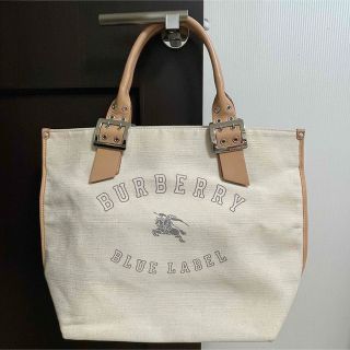 バーバリーブルーレーベル(BURBERRY BLUE LABEL)のバーバリー ブルーレーベル　帆布トートバッグ(トートバッグ)