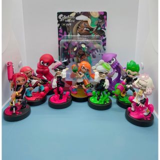 【れいくんパパ様専用】amiibo スプラトゥーン10体セット(ゲームキャラクター)