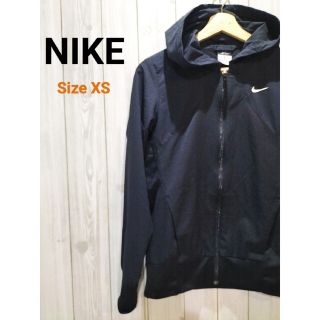 ナイキ(NIKE)のNIKE ナイキ ジップアップ ナイロンパーカー DRI-FIT レディース(ナイロンジャケット)