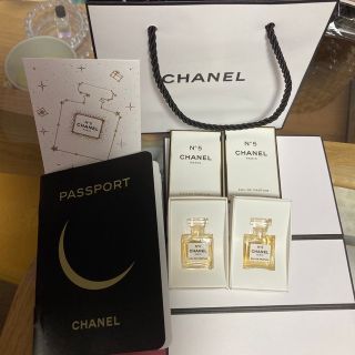 シャネル(CHANEL)のシャネル　2022ホリデー　パスポートと香水２つセット(香水(女性用))