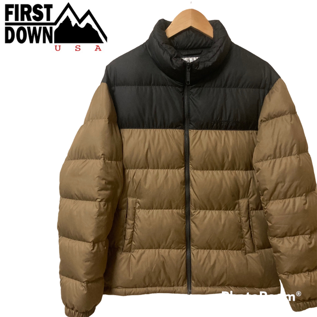 FIRST DOWN(ファーストダウン)のFIRST DOWN the basic ダウン ジャケットLサイズ メンズのジャケット/アウター(ダウンジャケット)の商品写真