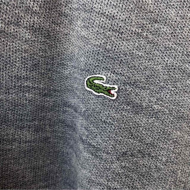 LACOSTE(ラコステ)のDEVANLAY社 ラコステ ハーフジップ ニット ウール混  3XL メンズのトップス(ニット/セーター)の商品写真