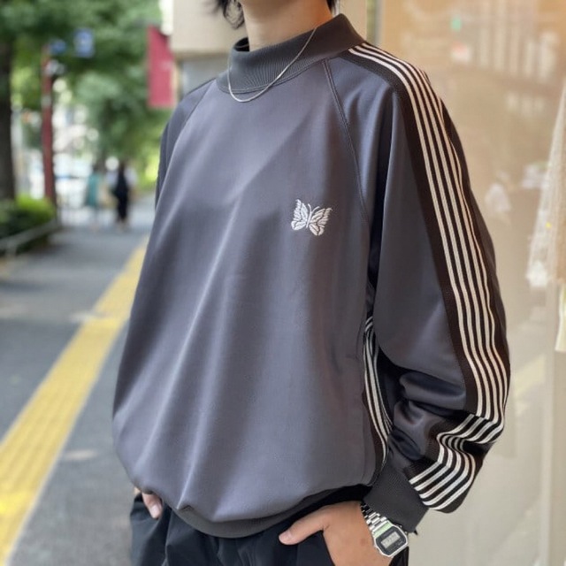 needles ビームスボーイ別注 トラック プルオーバー モックネック