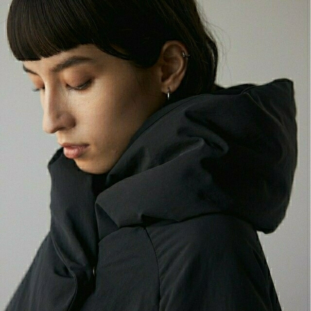 Black by moussy Short down coat black 2 - アウター