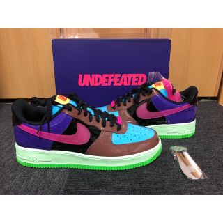 ナイキ(NIKE)の【新品】UNDEFEATED×NIKE AIR FORCE 1 SP スニーカー(スニーカー)