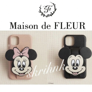 メゾンドフルール(Maison de FLEUR)の限定♡メゾンドフルール♡ミニーマウス♡iPhone11ケース♡ディズニー♡コラボ(iPhoneケース)