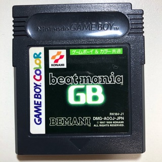 ゲームボーイ(ゲームボーイ)のbeatmania GB(携帯用ゲームソフト)