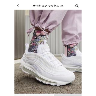 ナイキ(NIKE)のNIKE ナイキ　エアマックス97 ホワイト　23cm(スニーカー)