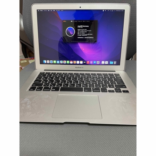 MacBook Air2017 i5 8GB NVMe256GB Dual OS - ノートPC