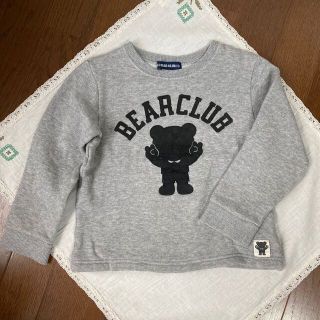 リトルベアークラブ(LITTLE BEAR CLUB)の裏起毛　トレーナー　リトルベアークラブ　110(Tシャツ/カットソー)