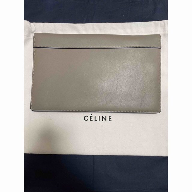 セリーヌCELINE ダイアモンドクラッチバッグ ブルー×トープ×ブラック セリーヌCELINE ダイアモンドクラッチバッグ ブルー×トープ×ブラック