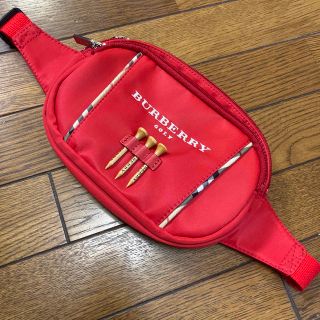 バーバリー(BURBERRY)の【美品】バーバリー  ゴルフ　ポーチ　ウエストバッグ ボディバッグ(バッグ)