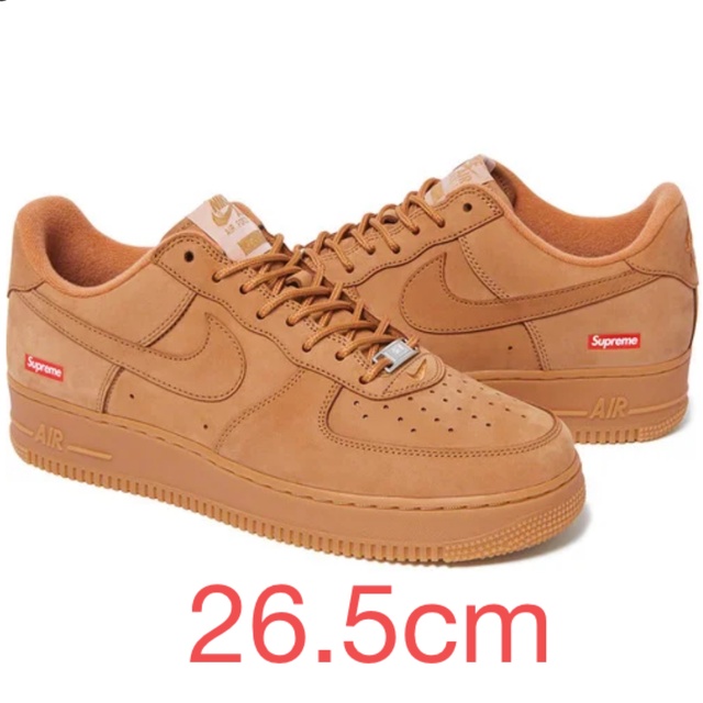 Supreme Nike Air Force 1 Low Flax/Wheat