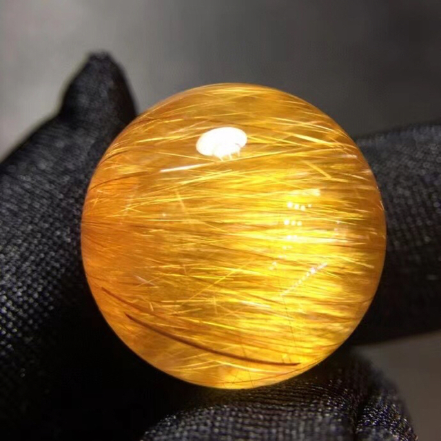 天然銅色ゴールドルチルクオーツ 丸玉 20.8mm | www.fleettracktz.com