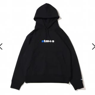 アディダス(adidas)のadidas atmos LOGO HOODIE BLACK(パーカー)