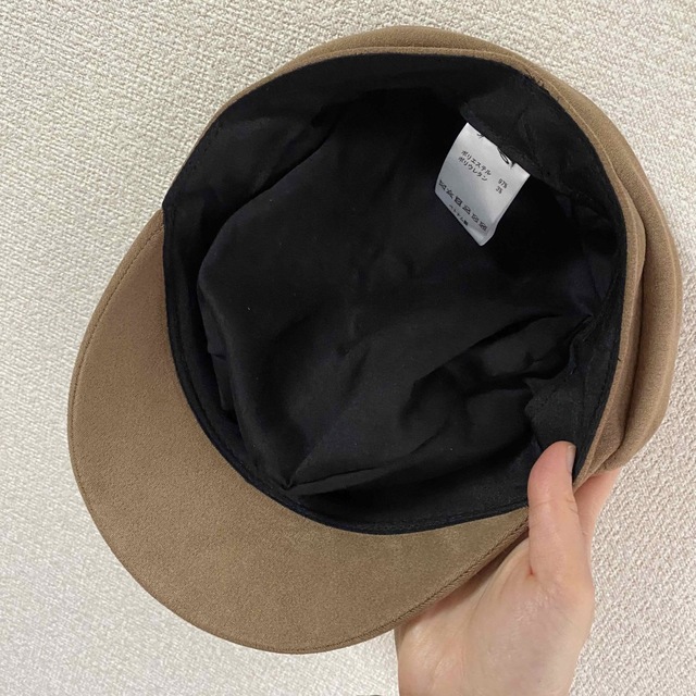 CA4LA(カシラ)の【美品】レディース　キャスケット　キャメル レディースの帽子(キャスケット)の商品写真