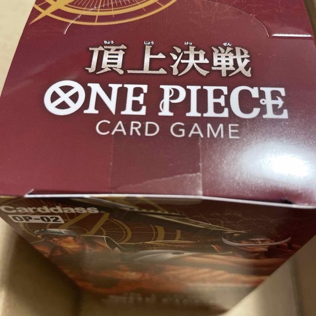 ONE PIECE(ワンピース)のワンピースカードゲーム　頂上決戦　1box エンタメ/ホビーのトレーディングカード(Box/デッキ/パック)の商品写真