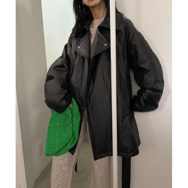 Ameri VINTAGE(アメリヴィンテージ)の新品 AMERI LADY OVER ECO DOWN COAT 22AW 今季 レディースのジャケット/アウター(ダウンジャケット)の商品写真