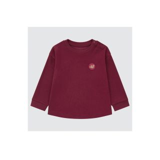 ユニクロ(UNIQLO)のユニクロ ソフトタッチコットンクルーT 90cm(Tシャツ/カットソー)