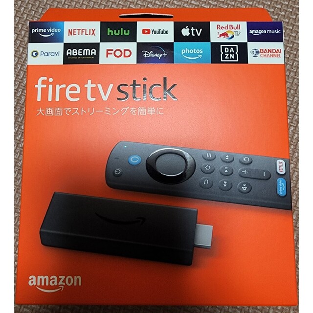  Fire TV Stick Alexa対応音声認識リモコン付属