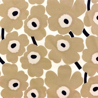 マリメッコ(marimekko)のmarimekko マリメッコ mini UNIKKO カットクロス　ベージュ(その他)