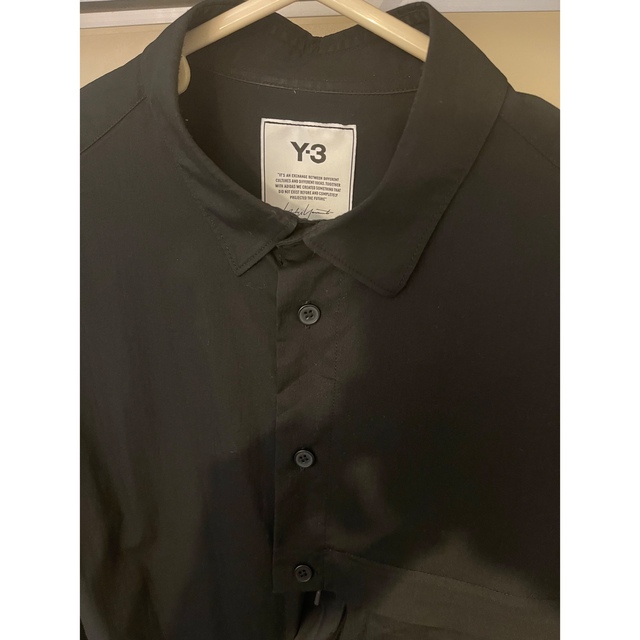 Y-3(ワイスリー)の【最終値下げ】Y-3 ロゴ ダブル zip ロング シャツ コート ワイスリー  メンズのトップス(シャツ)の商品写真