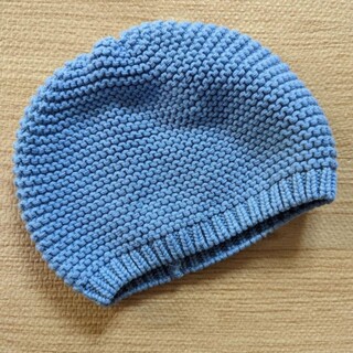 ベビーギャップ(babyGAP)のBabyGAP帽子ブルー46センチ(帽子)