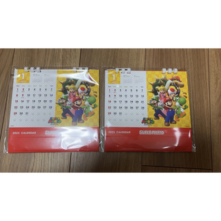 ニンテンドウ(任天堂)の任天堂 スーパーマリオ 2023年カレンダー 2個(カレンダー/スケジュール)