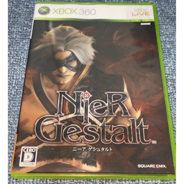 Xbox360(エックスボックス360)のNieR Gestalt（ニーア ゲシュタルト） XB360 エンタメ/ホビーのゲームソフト/ゲーム機本体(家庭用ゲームソフト)の商品写真