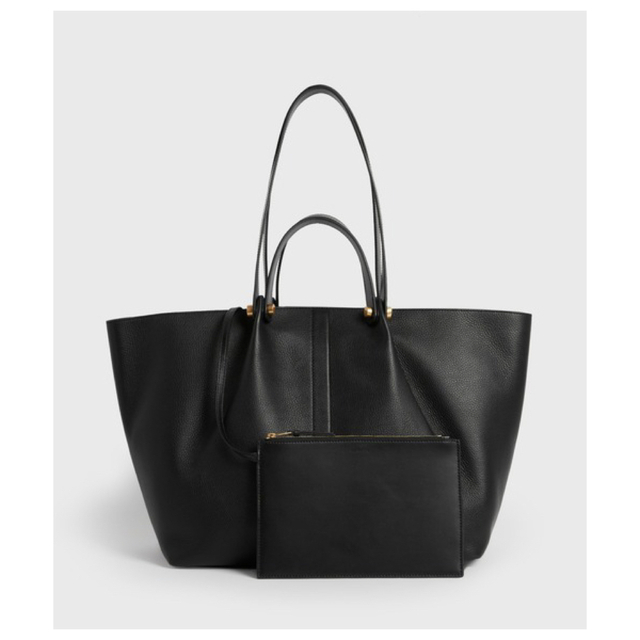 LEATHER EASTWEST TOTEBAG トートバッグ