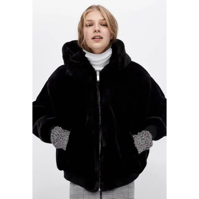 購入を検討しておりますZARA フェイクファー リバーシブル ジャケット