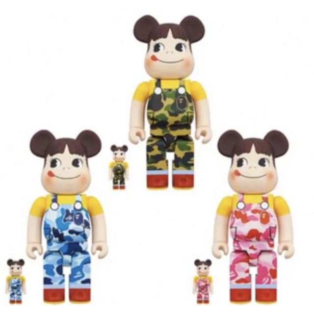 BE@RBRICK BAPE®︎ ペコちゃん 100％ & 400％キャラクターグッズ