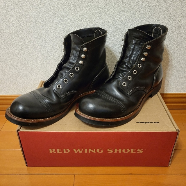 REDWING(レッドウィング)のレッドウィング REDWING アイアンレンジ 8.5D  8114 メンズの靴/シューズ(ブーツ)の商品写真