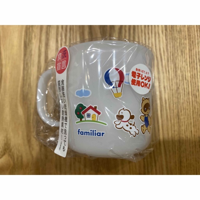 familiar(ファミリア)の【3点セット　familiar】ファミリア　お弁当箱、コップ、カトラリー インテリア/住まい/日用品のキッチン/食器(弁当用品)の商品写真