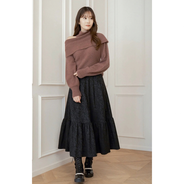 Her lip to(ハーリップトゥ)のHerlipto Multi Way Wool-Blend Sweater レディースのトップス(ニット/セーター)の商品写真