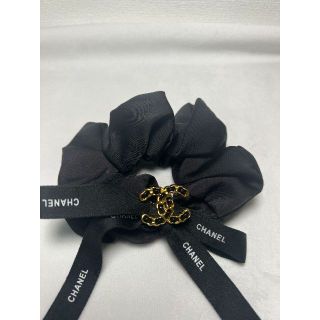 シャネル ヘアアクセサリー ラムレザー シュシュ | CHANEL ヘア