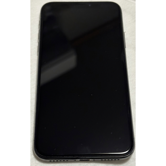 iPhone(アイフォーン)のiphone x  スペースグレイ mqc12j/a app スマホ/家電/カメラのスマートフォン/携帯電話(スマートフォン本体)の商品写真