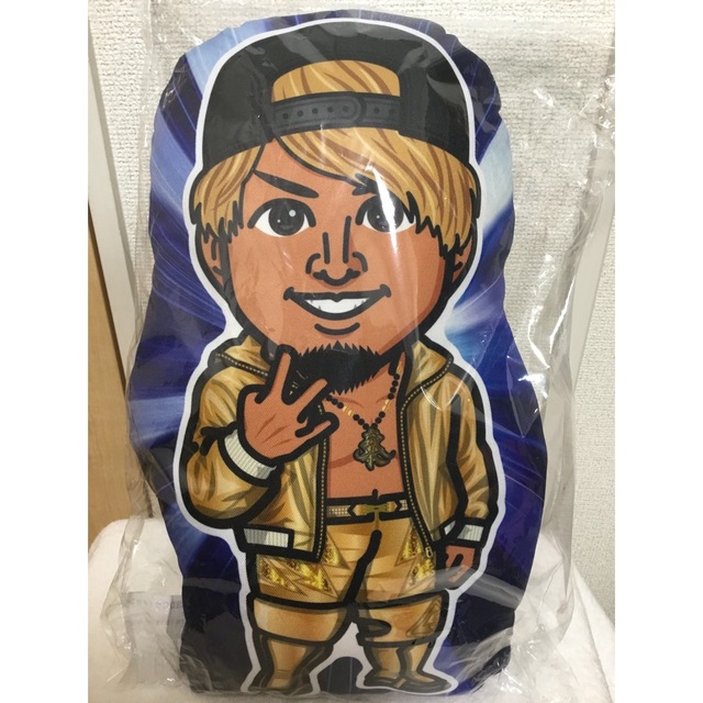 新日本プロレス　ダイカットクッション　SHO選手【未開封品】NJPW エンタメ/ホビーのタレントグッズ(スポーツ選手)の商品写真