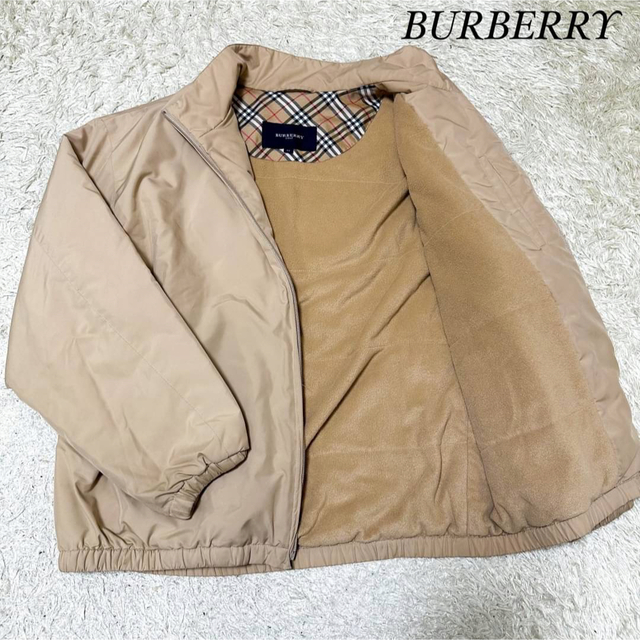 BURBERRY(バーバリー)のバーバリーゴルフ ブルゾン ジャケット ノバチェック ユニセックス M ボア メンズのジャケット/アウター(ブルゾン)の商品写真