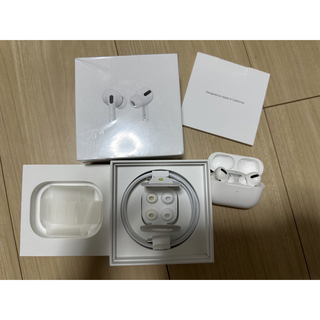 アップル(Apple)のairpods pro 第一世代(ヘッドフォン/イヤフォン)