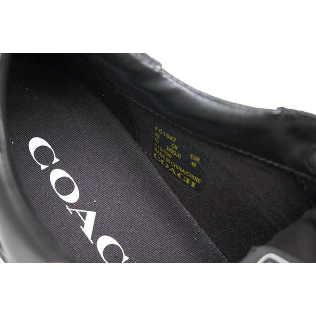 コーチ／COACH シューズ スニーカー 靴 ローカット メンズ 男性 男性用PVC レザー 革 グレー 灰色  FG4412 C136 Signature Low Top Sneaker シグニチャー柄