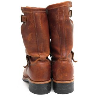 チペワ/CHIPPEWA エンジニアブーツ シューズ 靴 メンズ 男性 男性用レザー 革 本革 ブラウン 茶 91066 11