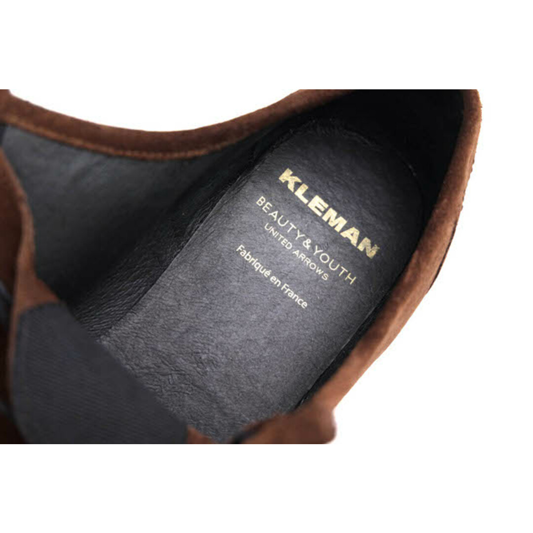 クレマン／KLEMAN シューズ デッキシューズ 靴 メンズ 男性 男性用スエード スウェード レザー 革 本革 ブラウン 茶  PADRE BRSUEDE チロリアンシューズ Uチップ メンズの靴/シューズ(デッキシューズ)の商品写真