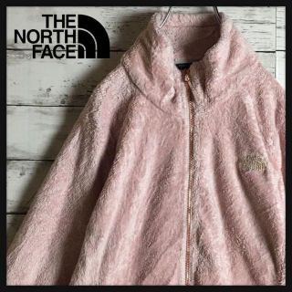 ザノースフェイス(THE NORTH FACE)の【人気定番】ノースフェイス☆刺繍ロゴ入りジップフリース　ピンク　949(ブルゾン)