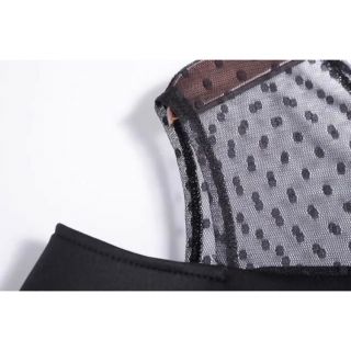 ⭐️完売⭐️ 新品 trefle トレフル 半袖 ドット ワンピース ブラック
